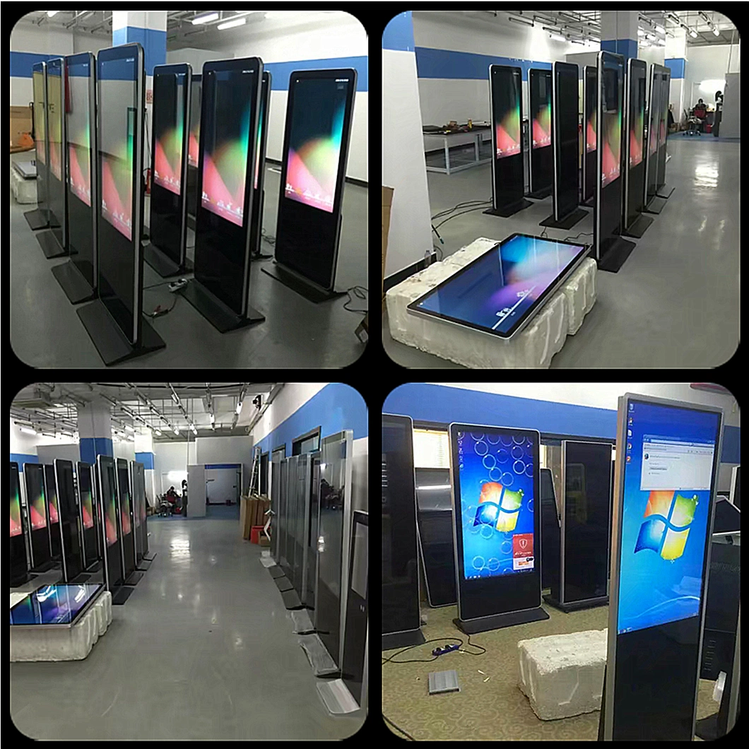 Floor Standing LCD 55 Inch Digital Frame Ultra Thin Vertical Advertising Machine Touch Screen Display China TV Price