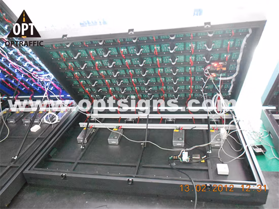 Elektronisches Verkehrsinformationsschild für den Außenbereich, LED-Anzeigen für den Außenbereich